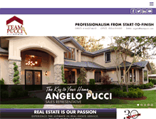 Tablet Screenshot of angelopucci.com